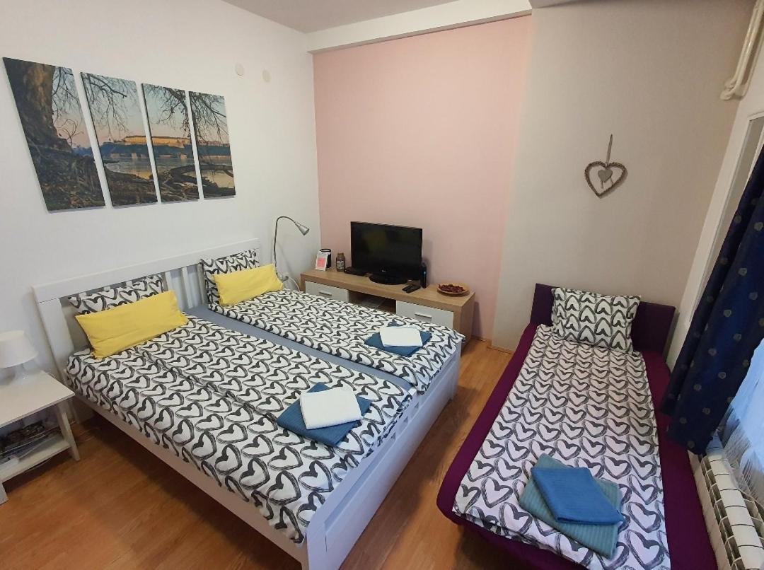 Studio Apartman Ld U Strogom Centru Újvidék Kültér fotó
